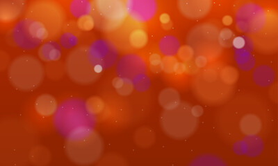 Realistic bokeh lights wallpaper design