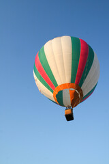 hot air balloon in the sky