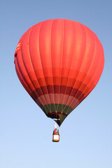 Fototapeta premium hot air balloon in flight