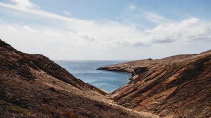 Point of Saint Lawrence on Madeira, Portugal