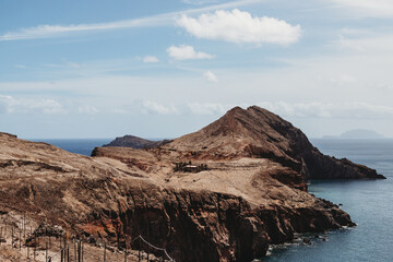 Point of Saint Lawrence on Madeira, Portugal