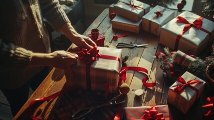 The Christmas Gift Wrapping
