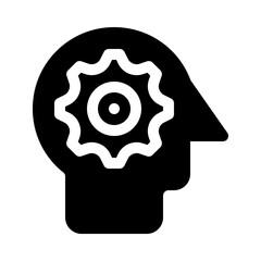 management glyph icon