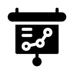 presentation glyph icon