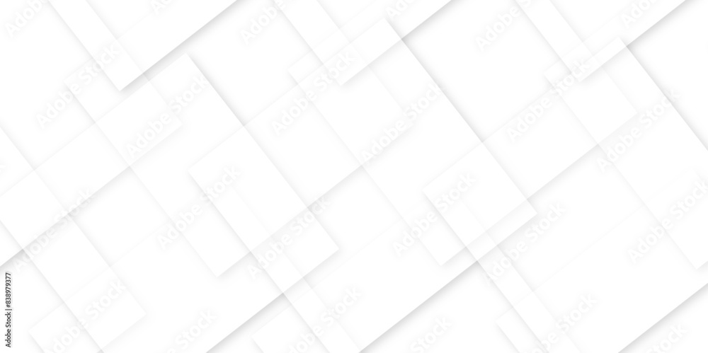 Poster abstract modern white and gray pattern geometric luxury gradient line background random square shape