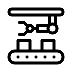 industrial line icon