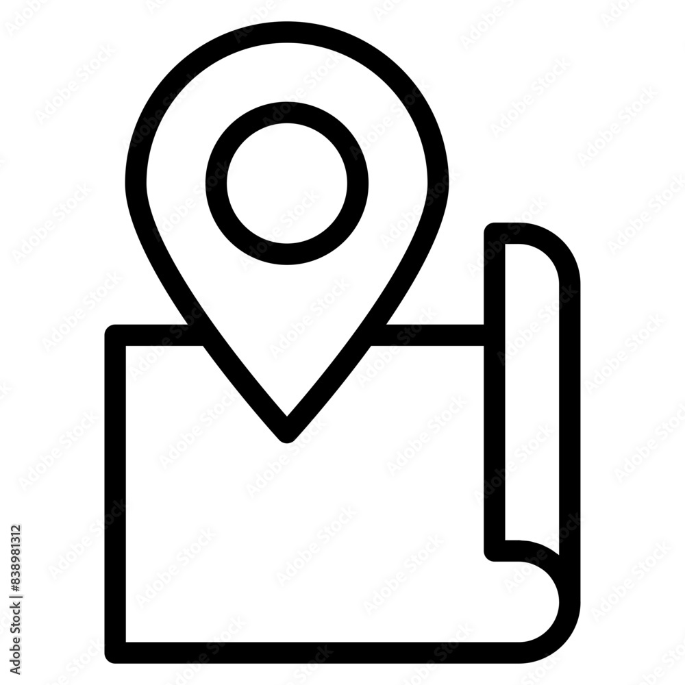 Sticker maps location