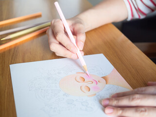 hand drawing people head chakra body mind mental health healing spiritual yoga breath peace...