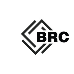 BRC letter logo design on white background. BRC logo. BRC creative initials letter Monogram logo icon concept. BRC letter design
