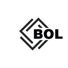 BOL letter logo design on white background. BOL logo. BOL creative initials letter Monogram logo icon concept. BOL letter design