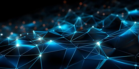 Abstract 3D network connections design background with a plexus theme. Concept Abstract Art, 3D Design, Network Connections, Plexus Theme