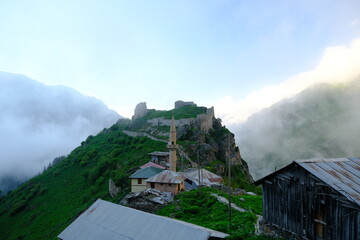 Elevit Plateau in Rize. This plateau . Kackar Mountains region. Rize, Turkey.