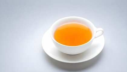 cup of a tea isolated on white background 