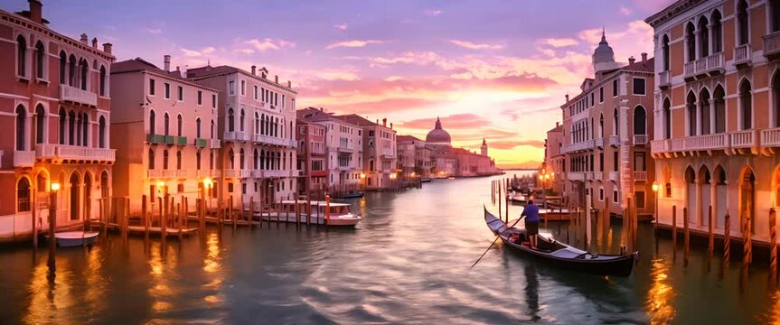 landmark in italy on background