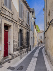 Fototapeta premium Charming French Heritage: Discovering the Enchanting Streets of Avignon
