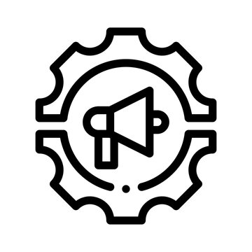 marketing line icon