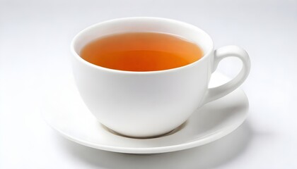 cup of a tea isolated on white background 