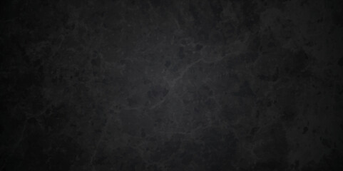 Distressed rough black grunge cracked wall slate texture. Chalk board and Black board grunge backdrop background. Wall grunge backdrop rough background dark black and stone.