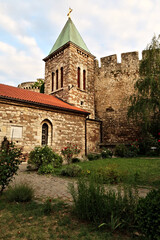 The bell tower of the Ruzica Church inside the Kalemegdan Fortress, Belgrade, Serbia