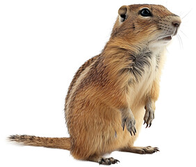 A gopher isolated on a transparent background PNG