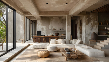 interior of a dining room