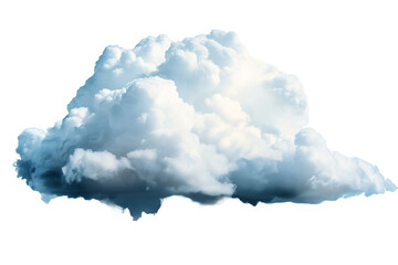clouds in the sky isolated on transparent background