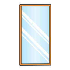 mirror vector illustration