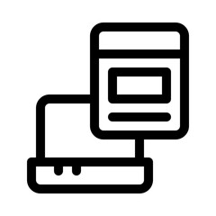 ebook line icon