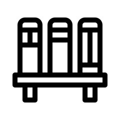 library line icon