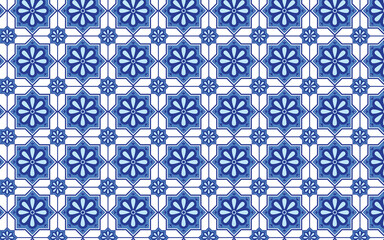 Decorative flower blue color patterns for floor tiles, wall tiles 002 jpg