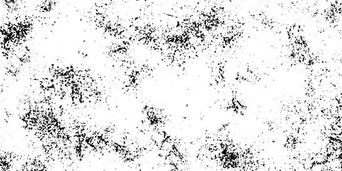 Grunge old detailed black texture. Vector background..