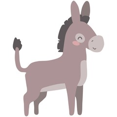 donkey animal illustration