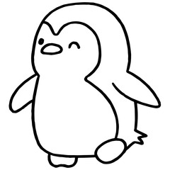 panguin animal outline