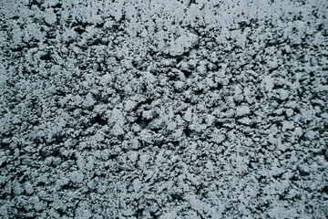 Background concrete cinder block texture with copy space. Single Gray Concrete Cinder Block. Abstract brick background