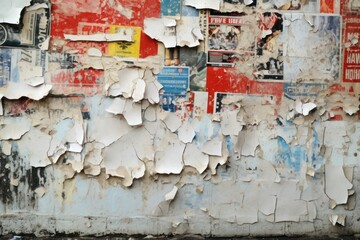 Peeled paint grunge effect AI generated image by rawpixel