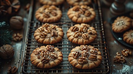 christmas cookies with nuts