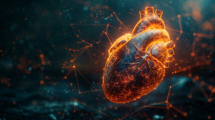 Create a highresolution digital image of a human brain with detailed neural connections