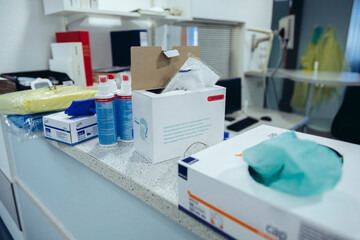 Personal protective equipment in hospital