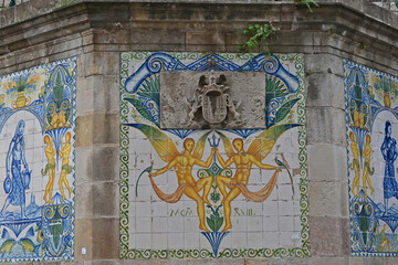 Barcellona,  la Font de Santa Anna, Catalogna - Spagna