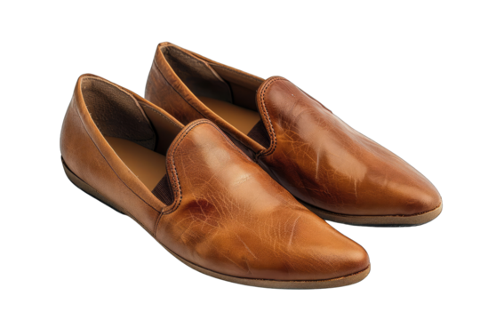 a photo of a Gladiator sandals isolated on white background