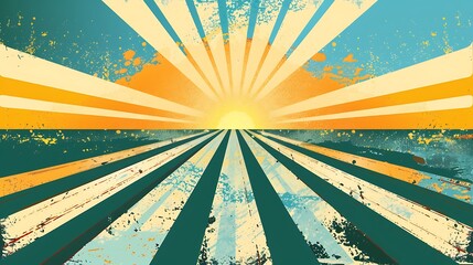 abstract retro background