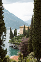 Villa Monastero in Varenna with view of Como lake