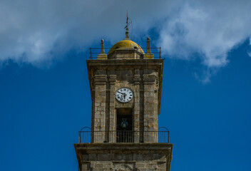 Church of St. Michael the Archangel, patron saint of the town of Villanueva de Cordoba, Cordoba province, Andalusia, Spain