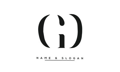 GD, DG, G, D Abstract Letters Logo Monogram