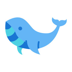 Whale Flat icon