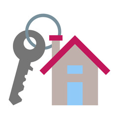 key with house