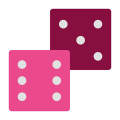 Dice Flat icon