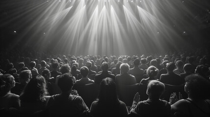 Obraz premium people in theater