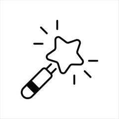 Magic Wand vector icon