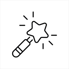 Magic Wand vector icon